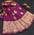 Beautiful Look Soft Banarasi Silk Designer Saree With Blouse