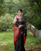 Beautiful Look Soft Banarasi Silk Designer Saree With Blouse