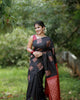 Beautiful Look Soft Banarasi Silk Designer Saree With Blouse