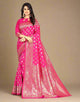 Beautiful Look Soft Banarasi Silk Designer Saree With Blouse