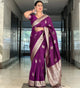 Beautiful Look Soft Banarasi Silk Designer Saree With Blouse