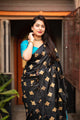 Stunning Look Soft Banarasi Silk Designer Saree With Blouse