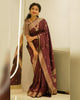 Attractive Look Soft Banarasi Silk Designer Saree With Blouse