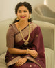 Attractive Look Soft Banarasi Silk Designer Saree With Blouse