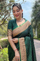 Attractive Look Soft Banarasi Silk Designer Saree With Blouse