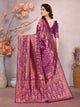 New Look Soft Banarasi Silk Designer Saree With Blouse