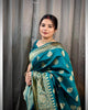 New Look Soft Banarasi Silk Designer Saree With Blouse