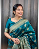New Look Soft Banarasi Silk Designer Saree With Blouse