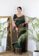 New Look Soft Banarasi Silk Designer Saree With Blouse