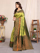 New Designer Look Soft Banarasi Silk Designer Saree With Blouse