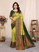 New Designer Look Soft Banarasi Silk Designer Saree With Blouse