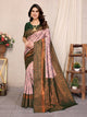 New Designer Look Soft Banarasi Silk Designer Saree With Blouse