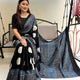 Stunning Look Soft  Light Weight Silk Designer Saree With Contrast Blouse